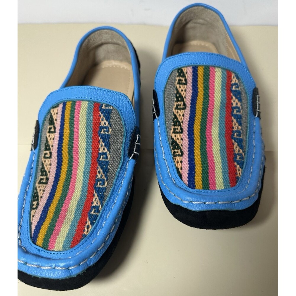 Aida Stenholm Handmade Driving Loafers Nadia T. Size 7.5 Art to Wear